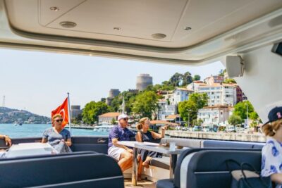 Bosphorus Yacht Cruise with Stopover on Asian Side