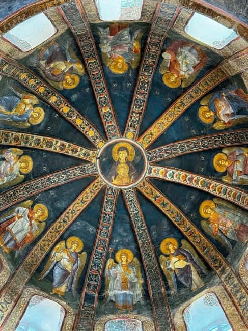Istanbul: Chora Church (Kariye Camii) & Digital Audio Guide - The Greek cross and domed layout