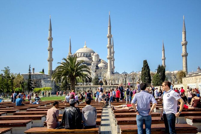 Istanbul City Tour with Lunch - Entering the Blue Mosque