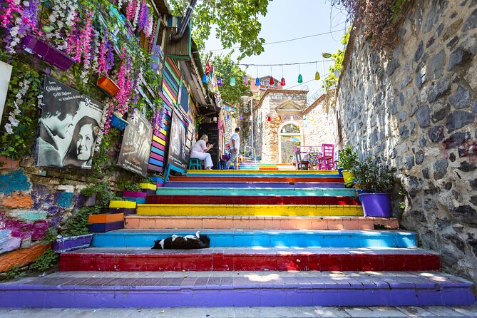 Istanbul City Walk: Colors, Culture & History Fener Balat Tour - The famous stairs and the photo-friendly lanes