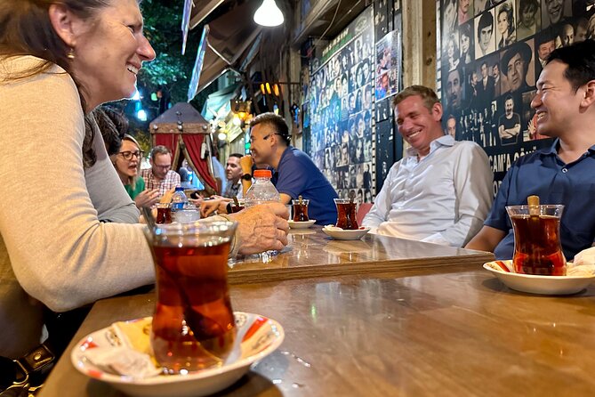 Istanbul Culinary Tour: Local Hotspots and Gourmet Street Foods - Tasting Turkish Tea on İstiklal Street