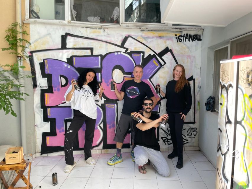 Istanbul: Do Street Art with Local Artists at Home Garden - Booking flexibility and practical details