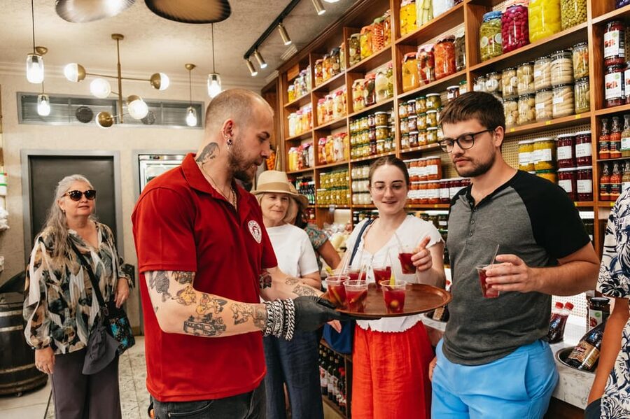 Istanbul: European and Asian Side Guided Foodie Walking Tour - The first tasting stops and local food lessons