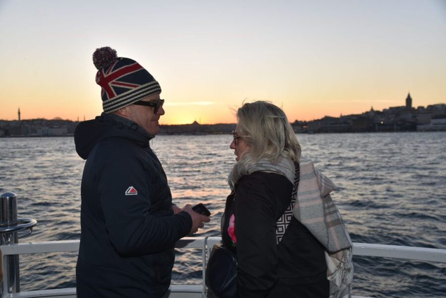 Istanbul: Explore Bosphorous on a Sunset Boat Cruise - Ortaköy Mosque and the first bridge