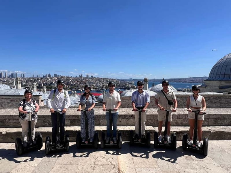 Istanbul: Guided Segway Tour of the Old Town - Süleymaniye Mosque and the view across the Golden Horn