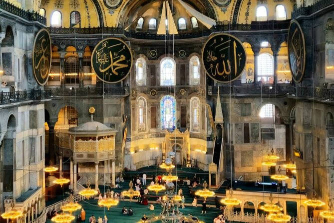 Istanbul Guided Tour: Hagia Sophia, Basilica Cistern and More! - The Blue Mosque and the Sultanahmet skyline