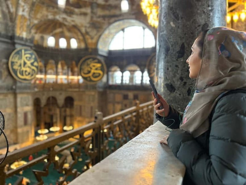 Istanbul: Hagia Sophia Ticket with Audio Guide & Blue Mosque - Two great buildings, one easy walking plan