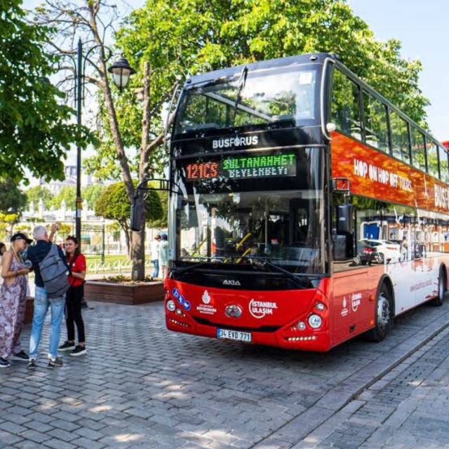 Istanbul Hop On Hop Off Bus24 Hours Ticket - Eminönü and the Egyptian Spice Bazaar