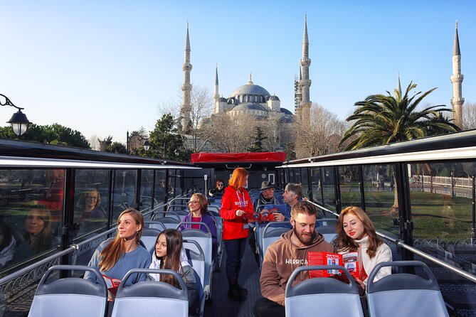 Istanbul Hop-on Hop-off Sightseeing Red Bus - Şişhane and the return through the Egyptian Bazaar