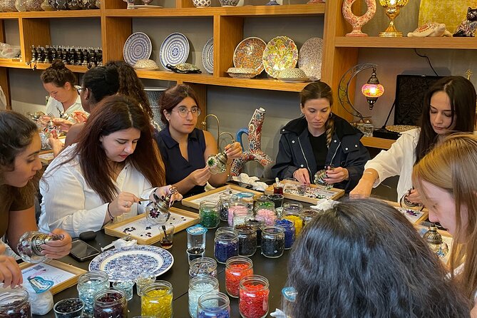 Istanbul Mosaic Lamp Workshop in Grand Bazaar - Tea, coffee, and the relaxed break