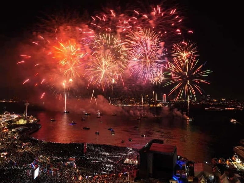 Istanbul: New Year's Eve Bosphorus Dinner Cruise Party 2026 - What you see from the Bosphorus