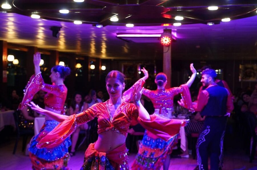 Istanbul: Pasha Istanbul Dinner Cruise - Turkish folk dance, belly dancing, and a DJ