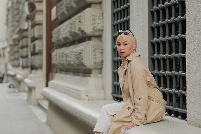 Istanbul Photoshoot at Top Spots - Ortaköy Mosque and the Bosphorus Bridge