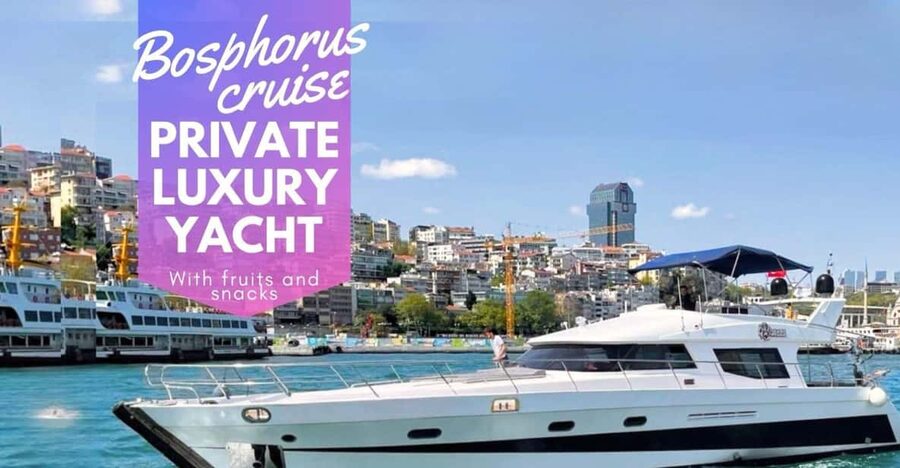 Istanbul: Private Bosphorus Cruise on Luxury Yacht - Bridges, shoreline views, and the feeling of open water