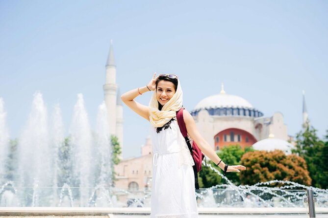 Istanbul Private Tour Guide - Best Walking Tour of Istanbul - The Blue Mosque: an exterior look at Ottoman ambition