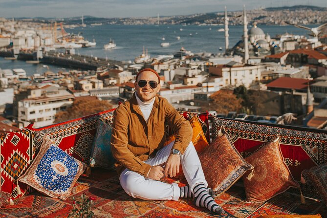Istanbul Rooftop Photoshoot with Flying Dress - What you receive after the session