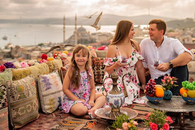 Istanbul Rooftop Photoshoot with Flying Dress - Weather is the biggest risk