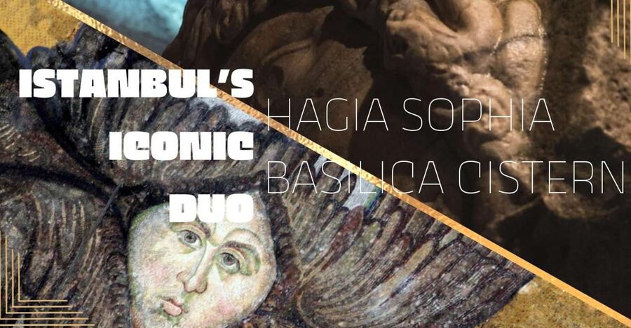 Istanbul's Iconic Duo: Hagia Sophia & Basilica Cistern - Inside Hagia Sophia, where empires overlap