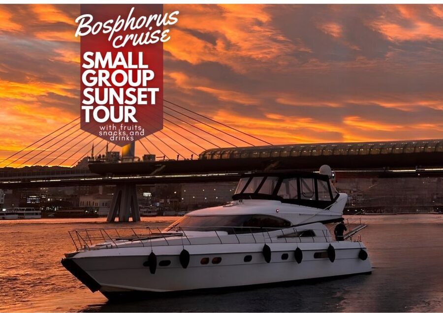 Istanbul: Small-Group Luxury Yacht Sunset Cruise w/ Snacks - Karaköy, Galata Tower, and Galataport
