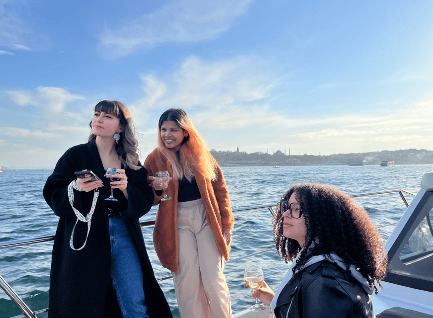 Istanbul: Small Group Yacht Tour with Unlimited Wine - Wine, snacks, and the social side of the ride