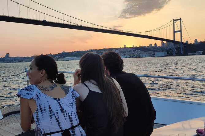 Istanbul Sunset Cruise on Luxury Yacht - Guided Group Cruise - The second bridge and the Asian shore