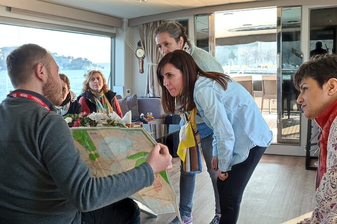Istanbul Sunset Cruise on Luxury Yacht - Guided Group Cruise - A small yacht with room to look around