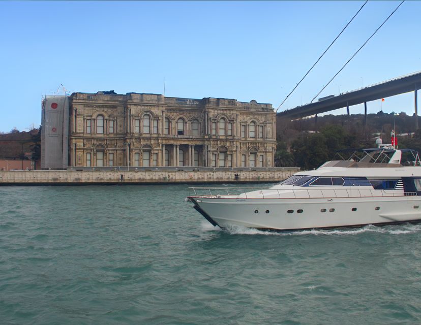 Istanbul: Sunset Yacht Cruise on the Bosphorus with Transfer - Food, drinks, and comfort on board