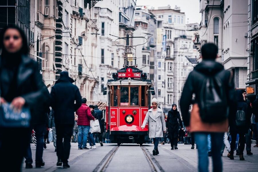 Istanbul: Taksim District Half-Day Walking Tour - Turkish coffee with street life around you