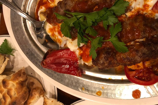 Istanbul Traditional Food Tour with Dinner on Off-Touristy-Path - Kebabs, meze, and a dessert finish