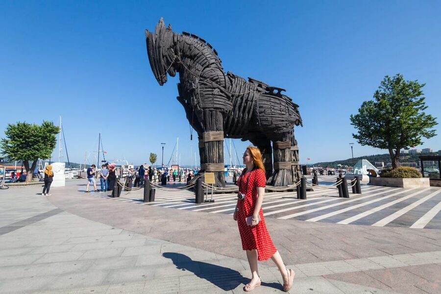 Istanbul: Troy Guided Bus Tour with Ferry Tickets & Lunch - The 05:30 pickup and long road south