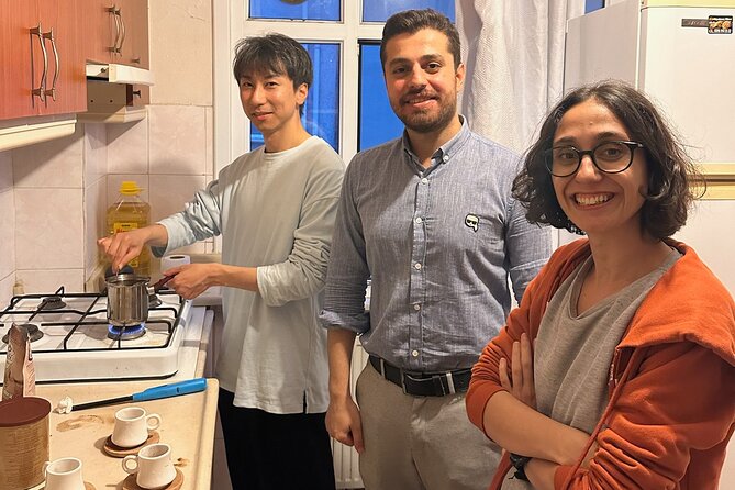 Istanbul Turkish Coffee Cooking and Tasting with Locals at Home - Tasting coffee with Turkish delights and chocolate