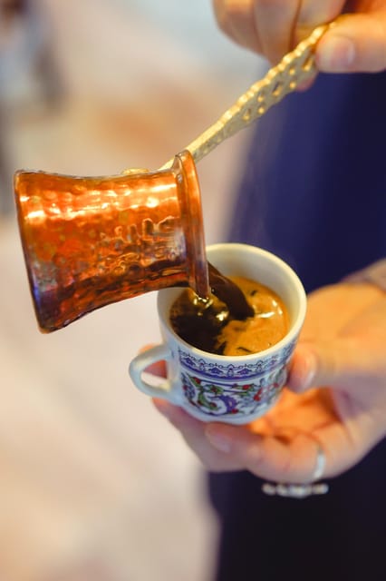 Istanbul: Turkish Coffee Making and Fortune Telling Workshop - Fortune telling from the coffee grounds