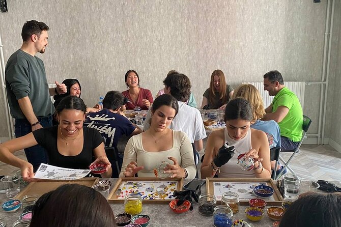 Istanbul: Turkish Mosaic Lamp Workshop in Galata – All Included - Patient instruction, with a few limits