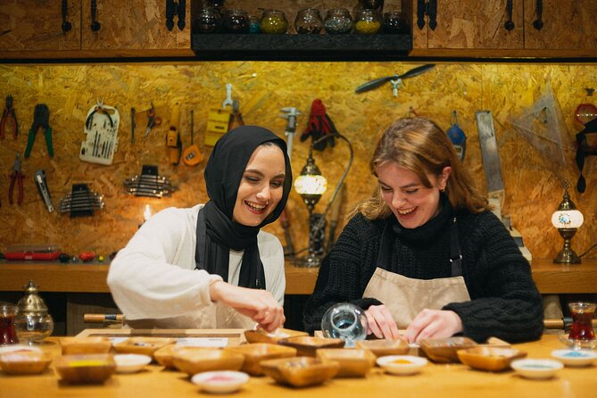 Istanbul Turkish Mosaic Lamp Workshop in Old Town - All Included - The Old Town Meeting Point Near Eminonu Square