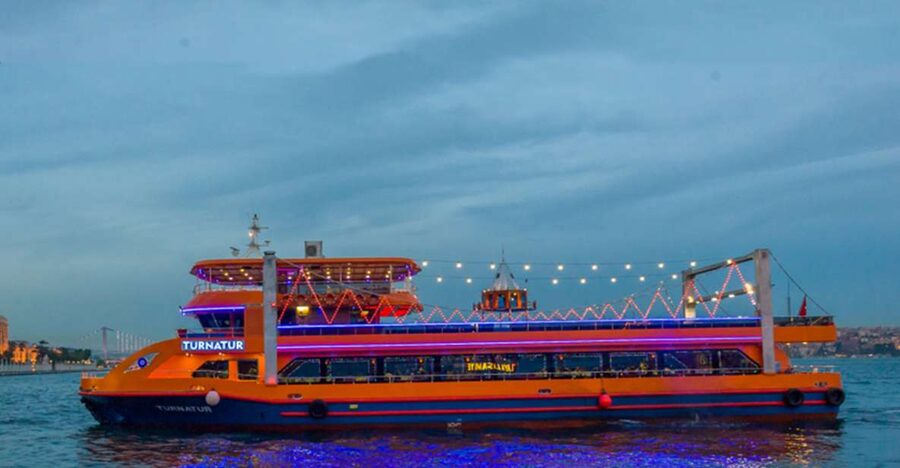 Istanbul: Turkish Night on the Bosphorus Dinner Cruise - Boarding and the first taste of Turkish hospitality