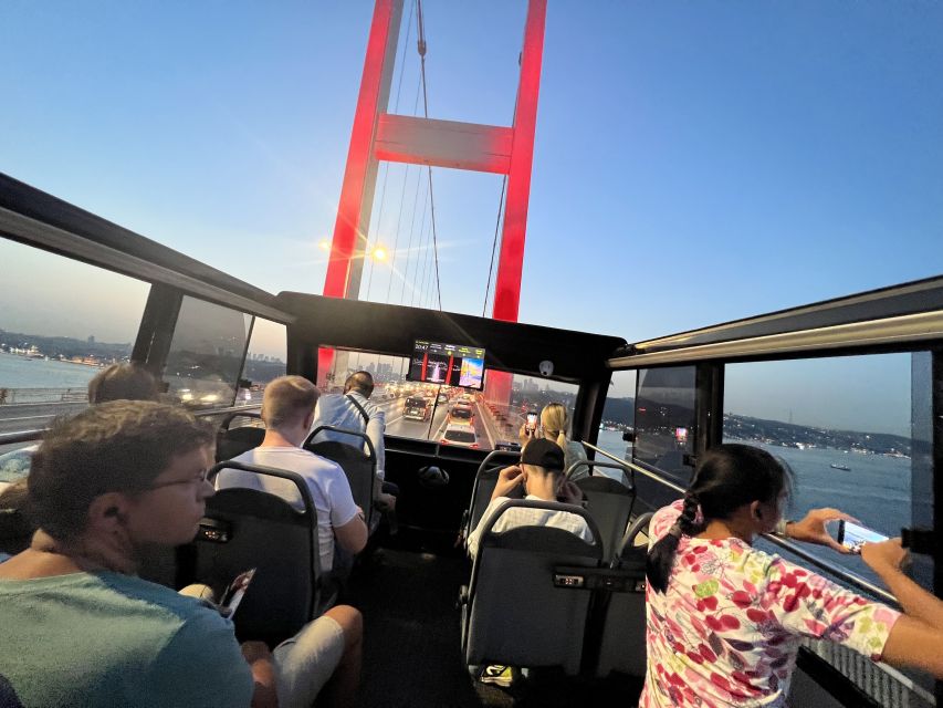 Istanbul: Two Continents Evening Bus Tour with Commentary - Beylerbeyi Palace and the Asian side
