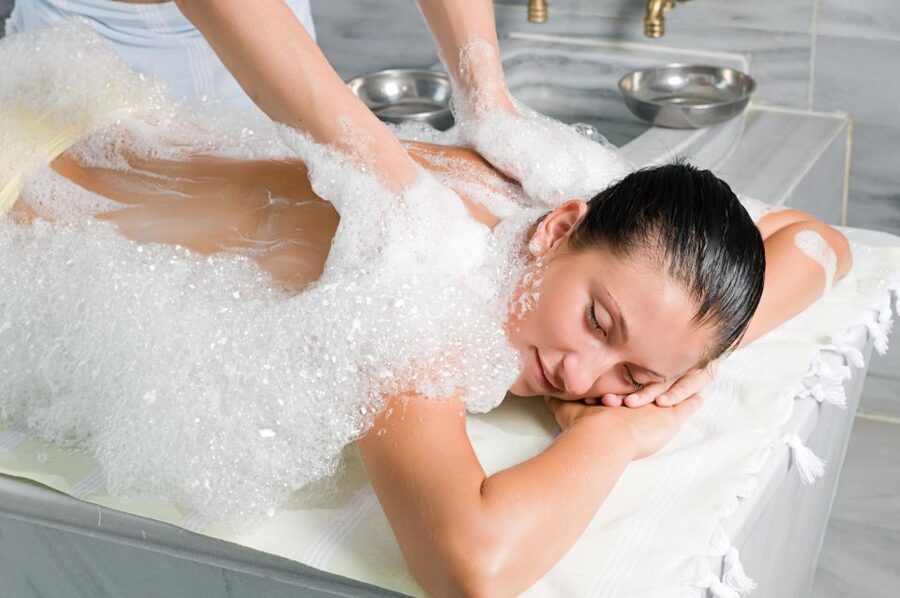 Istanbul: VIP Turkish Bath & Free Transfers - The peeling scrub is the real hammam centerpiece