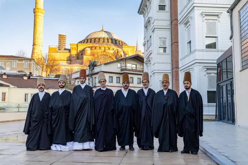 Istanbul: Whirling Dervish Ceremony next to Hagia Sophia - Live music before the turning begins