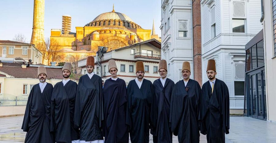 Istanbul: Whirling Dervish Ceremony next to Hagia Sophia - Meeting beside the Basilica Cistern