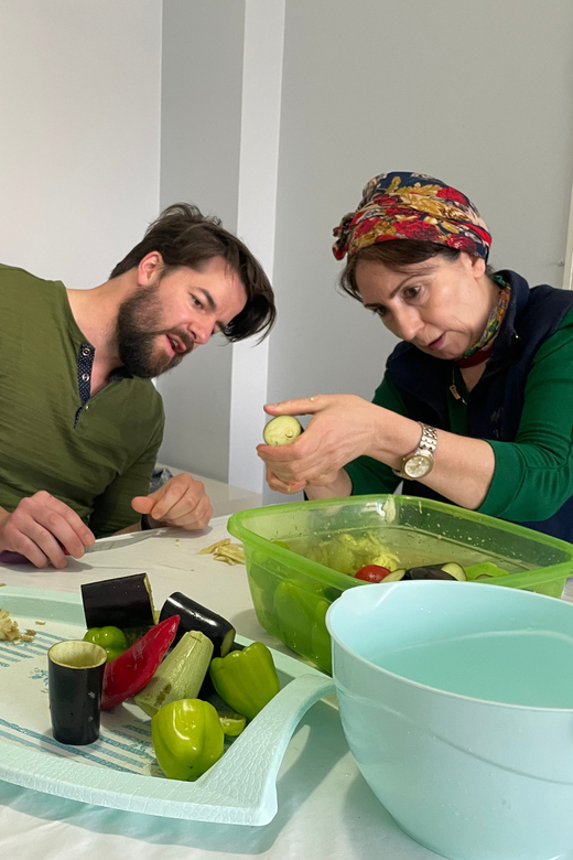 Learn Turkish Cuisine from a Local Mom - Tea, cake, and the first taste of Turkish hospitality