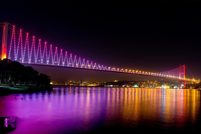 Luxury Bosphorus Dinner Cruise with Turkish Night Show - Seeing Istanbul from the Bosphorus after dark