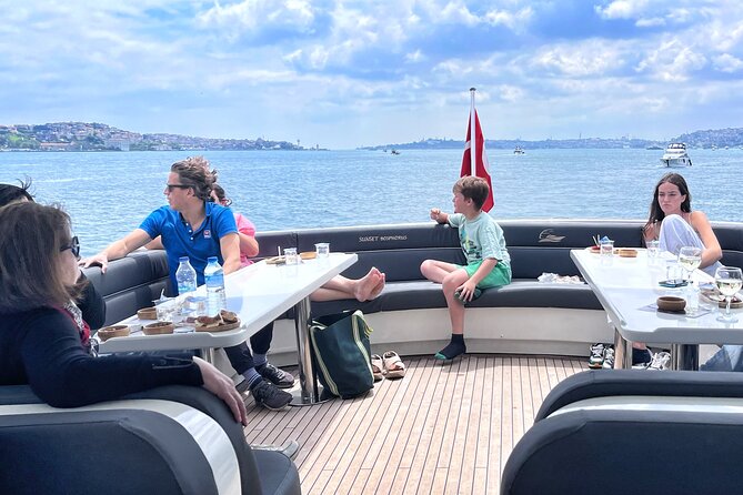 Luxury Bosphorus Yacht Tour – Asian Side Stop & Exploration - Bridges, neighborhoods, and the European side