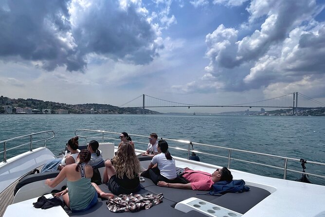 Luxury Bosphorus Yacht Tour – Asian Side Stop & Exploration - Maiden’s Tower, the Golden Horn, and the return