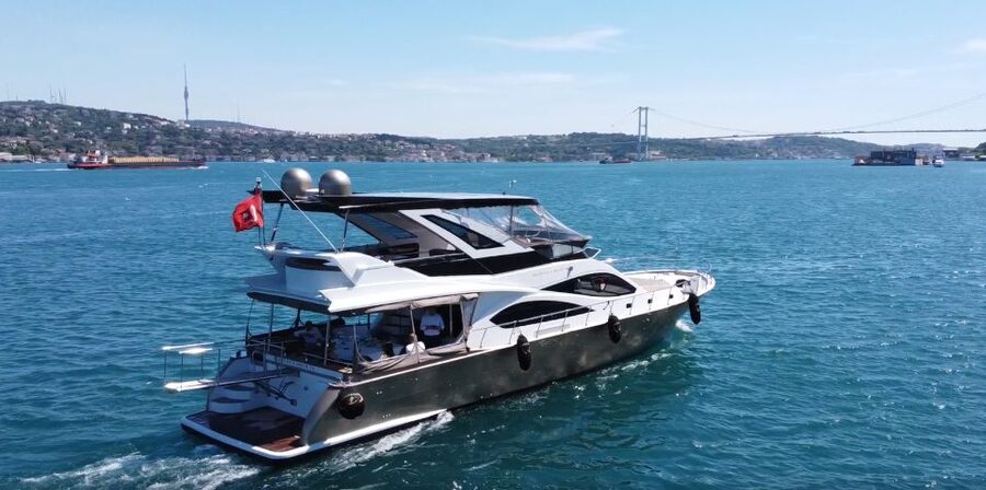 Luxury Private Yacht Rental - Setting out between two continents