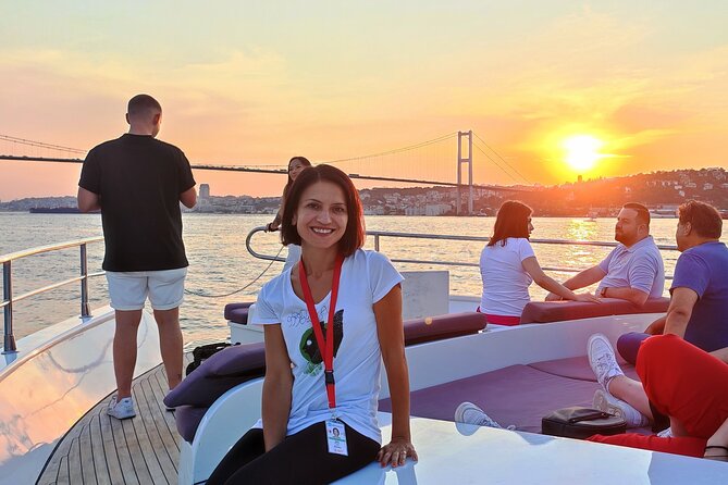 Luxury Sunset Yacht Cruise on the Bosphorus – Refresh & Relax - Ortaköy, Bebek, and the first bridge views