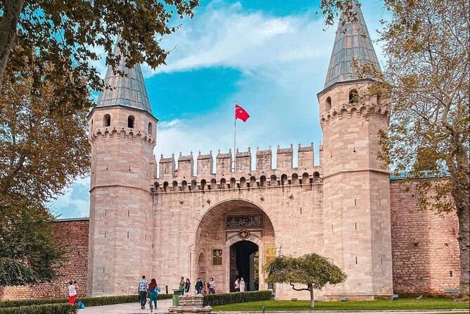 Majestic Istanbul: Walking Tour & Sunset Cruise on the Bosphorus - Constantine’s Column and the tram to the markets