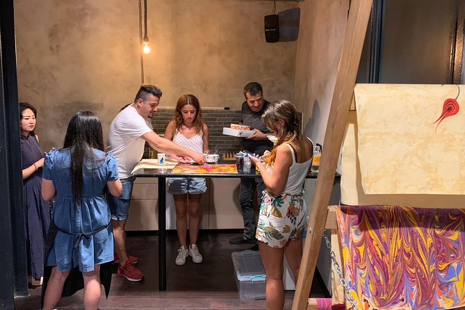 Once in a lifetime Experience: Turkish Marbling Art - Taking the artwork home safely