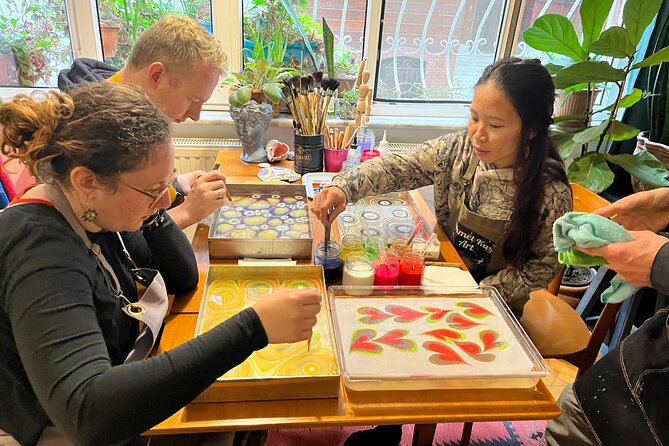Paint on Water - Authentic Turkish Art Experience at Local Home - Ahmet’s Introduction to Turkish Marbling