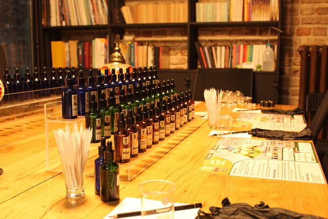 Perfume Making Workshop in a Stylish Galata Atelier in Istanbul - Testing 90 Plus Fragrance Components