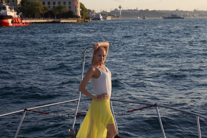 Private Bosphorus Sightseeing Cruise By Luxury Yacht in Istanbul - Ortaköy Mosque and the first bridge